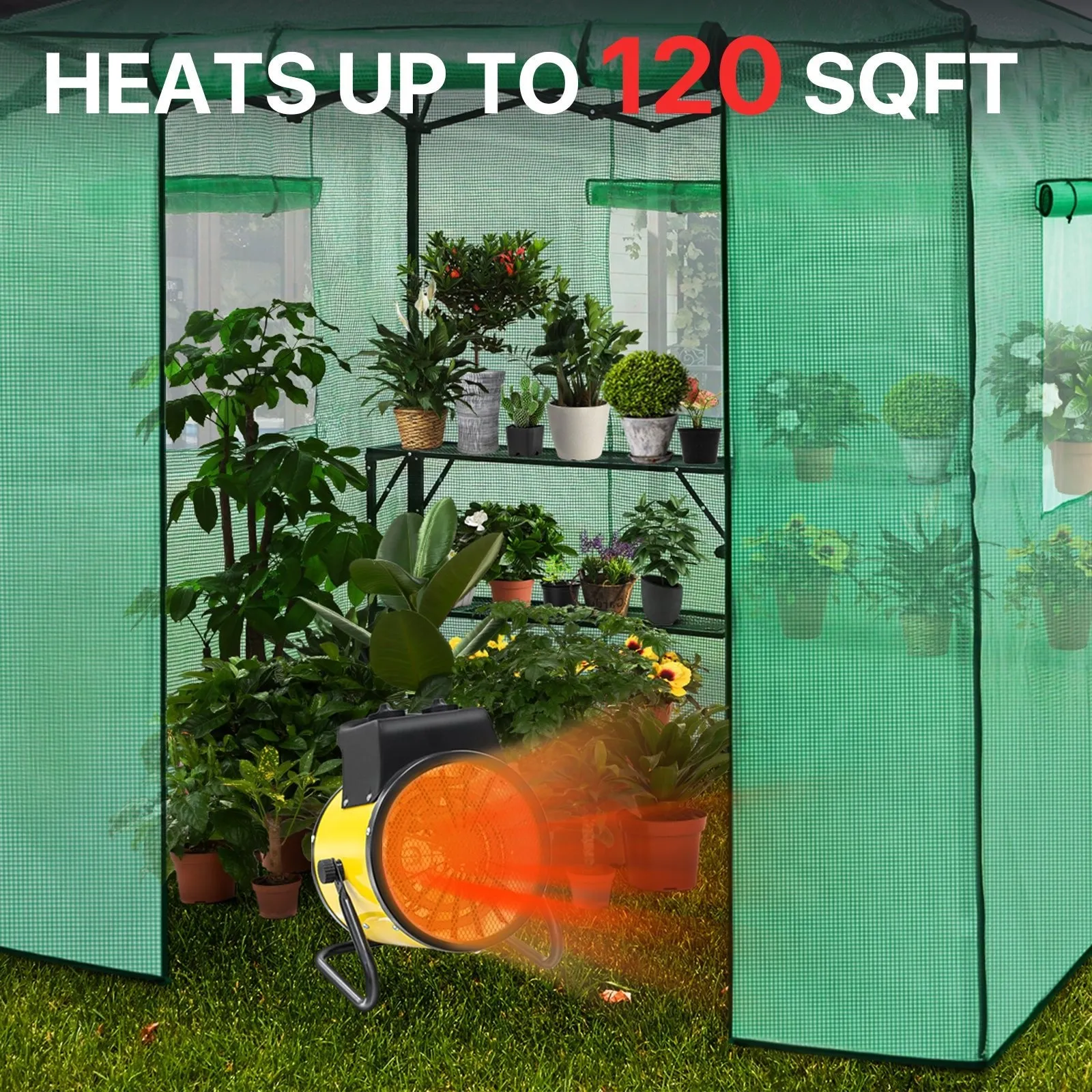 1500W Outdoor Heater,Yellow