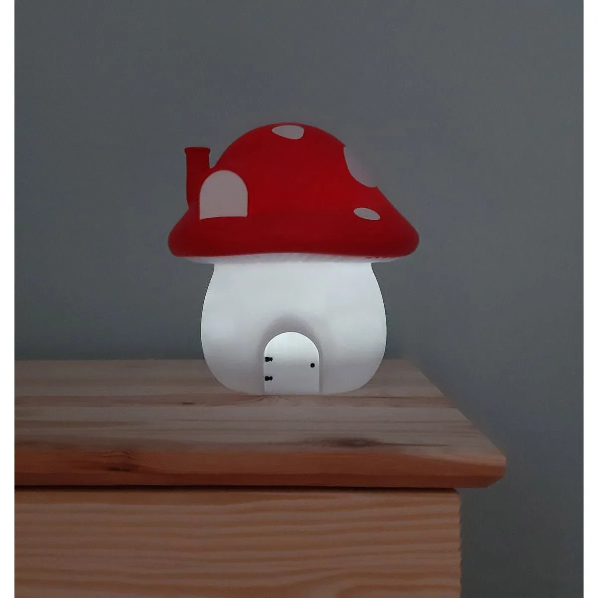 A Little Lovely Company Night Light Mushroom House - Forest