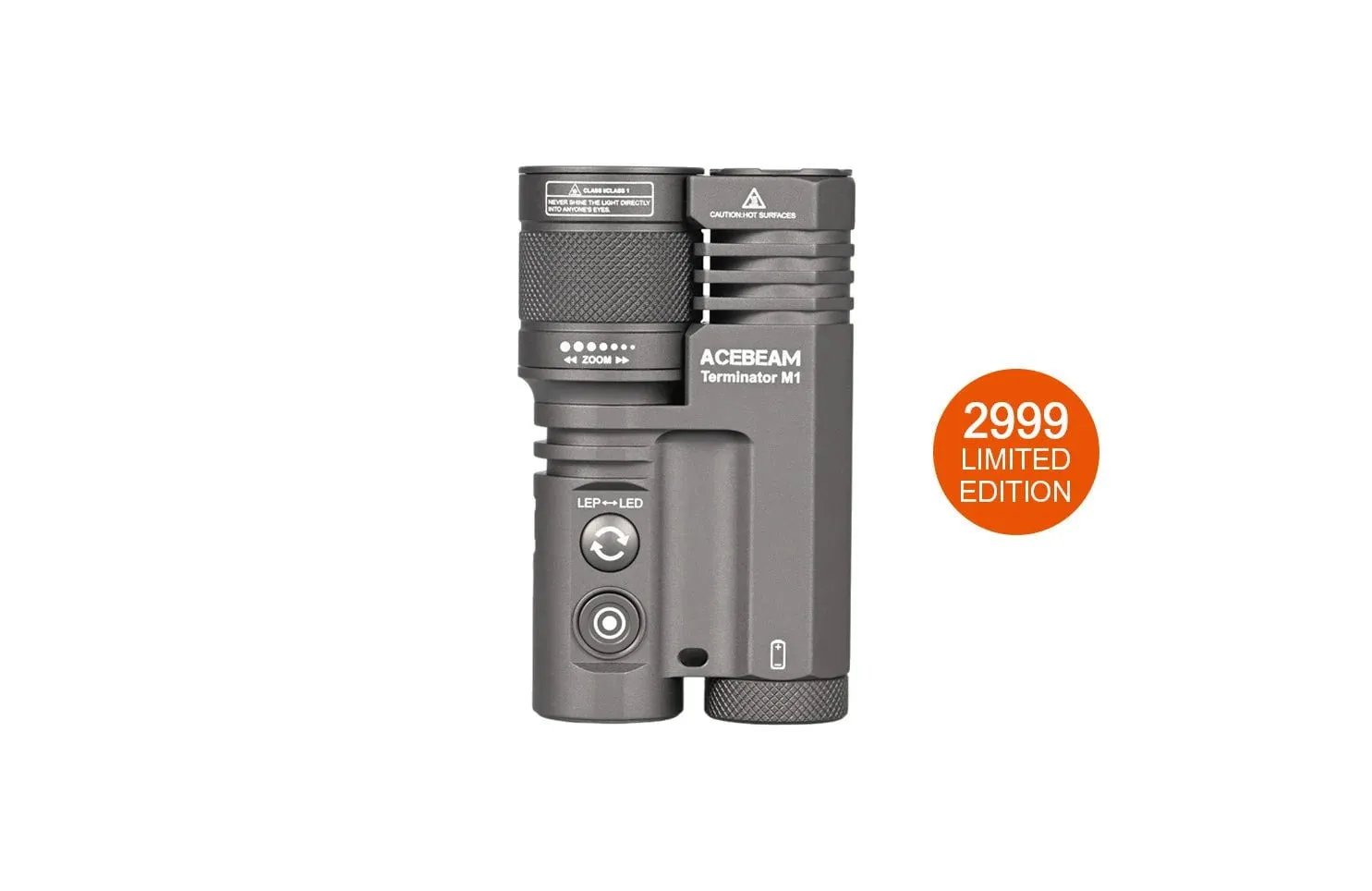 Acebeam Terminator M1 Dual Head LEP Flashlight