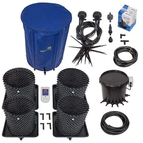 Air-Pot RTA Dripper System - 4 XL Pots with Enhanced Growth Technology