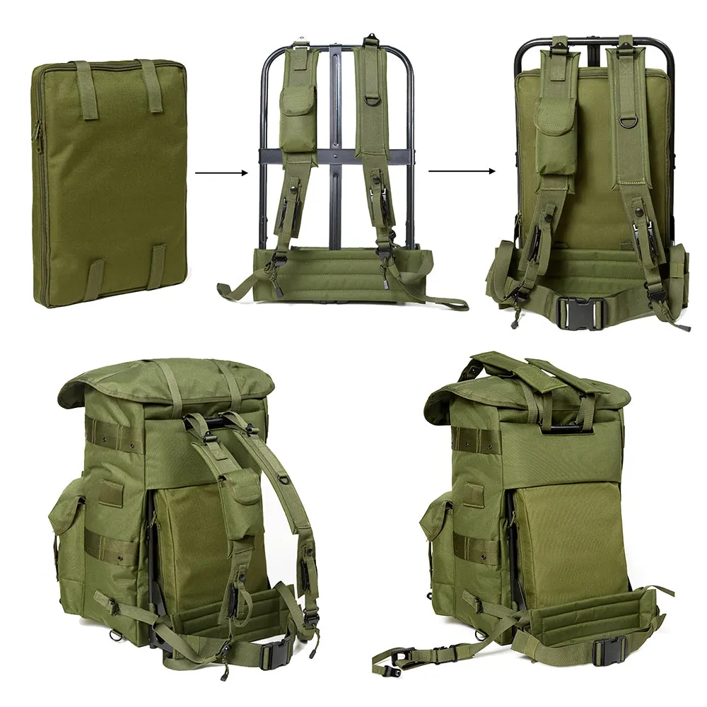 Akmax Alice Large  Pack System with Alloy Frame and Embedded Air Self-Inflating Camp Mat