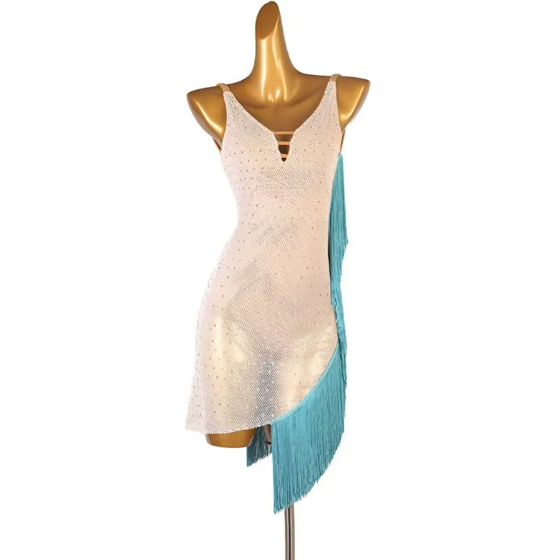 Bold Cascade Latin Dance Apparel | LQ343