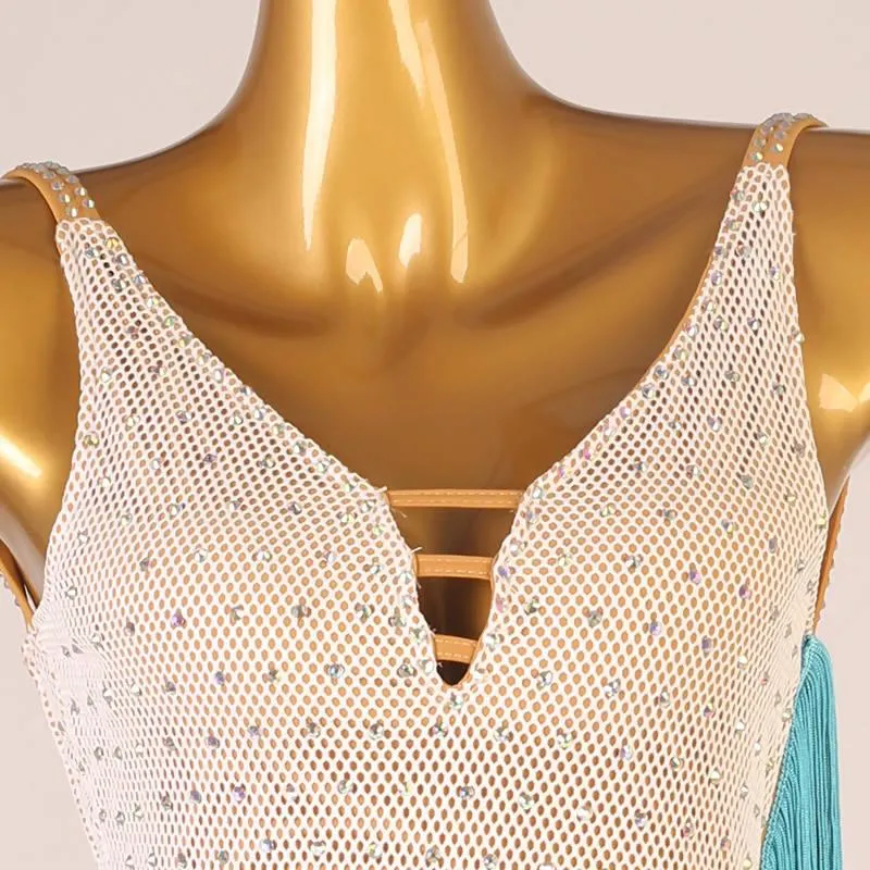 Bold Cascade Latin Dance Apparel | LQ343