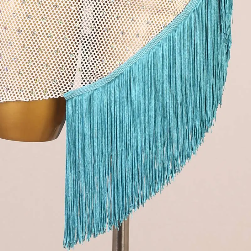 Bold Cascade Latin Dance Apparel | LQ343