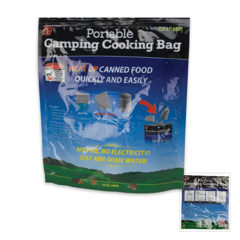Camping Cooking Bag Portable Lightweight No Fire Needed Food Outdoor Survival !!