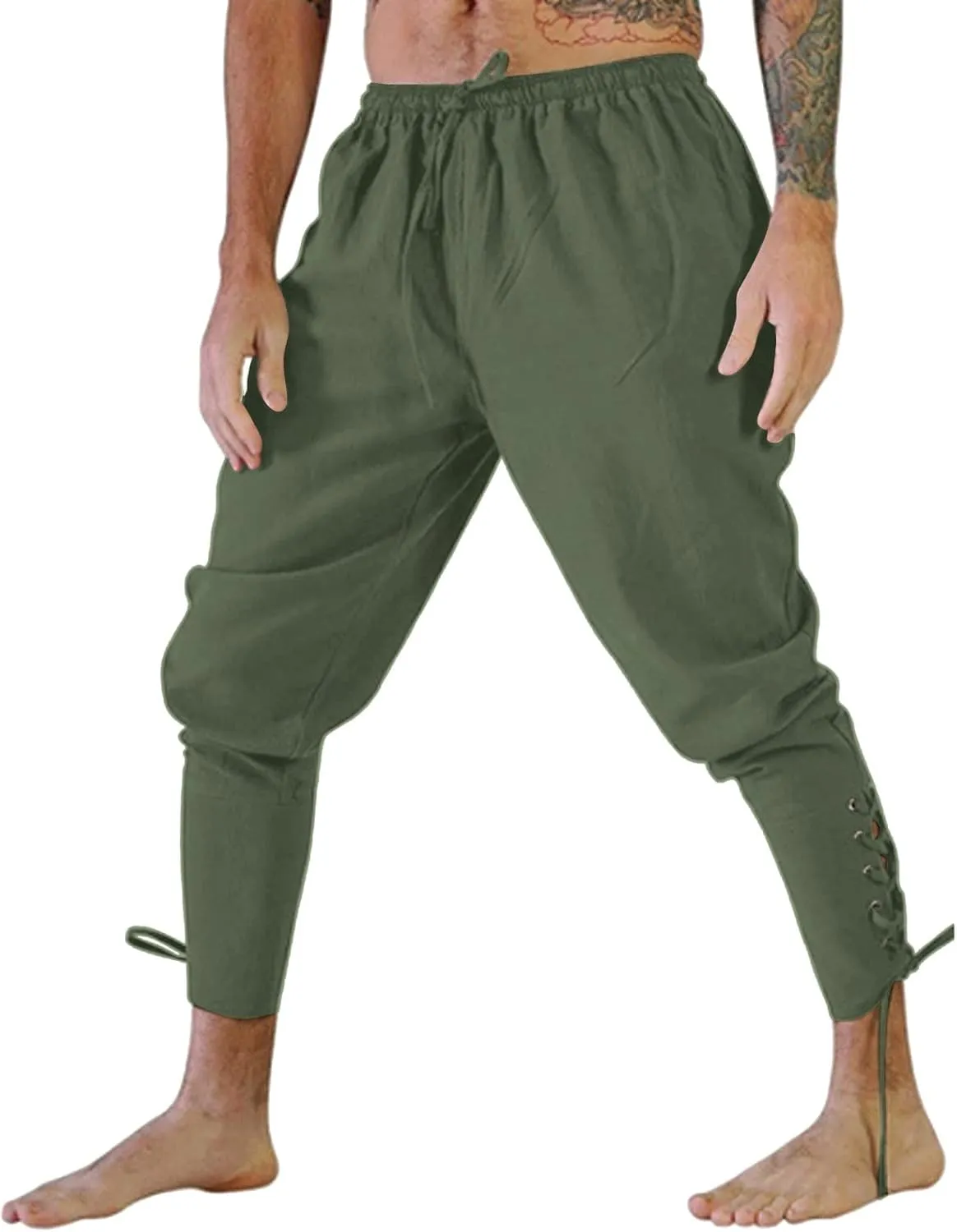 Cargo Pants for Men Joggers Men Big and Tall Mens Baggy Heavyweight Athletic Joggers Multi-Pockets Relaxed Fit Cargo