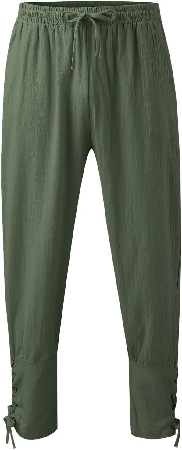 Cargo Pants for Men Joggers Men Big and Tall Mens Baggy Heavyweight Athletic Joggers Multi-Pockets Relaxed Fit Cargo