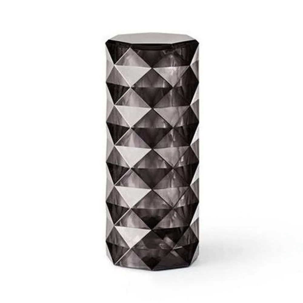 Crystal Black LED USB Dimmable 3- Colour Table Lamp
