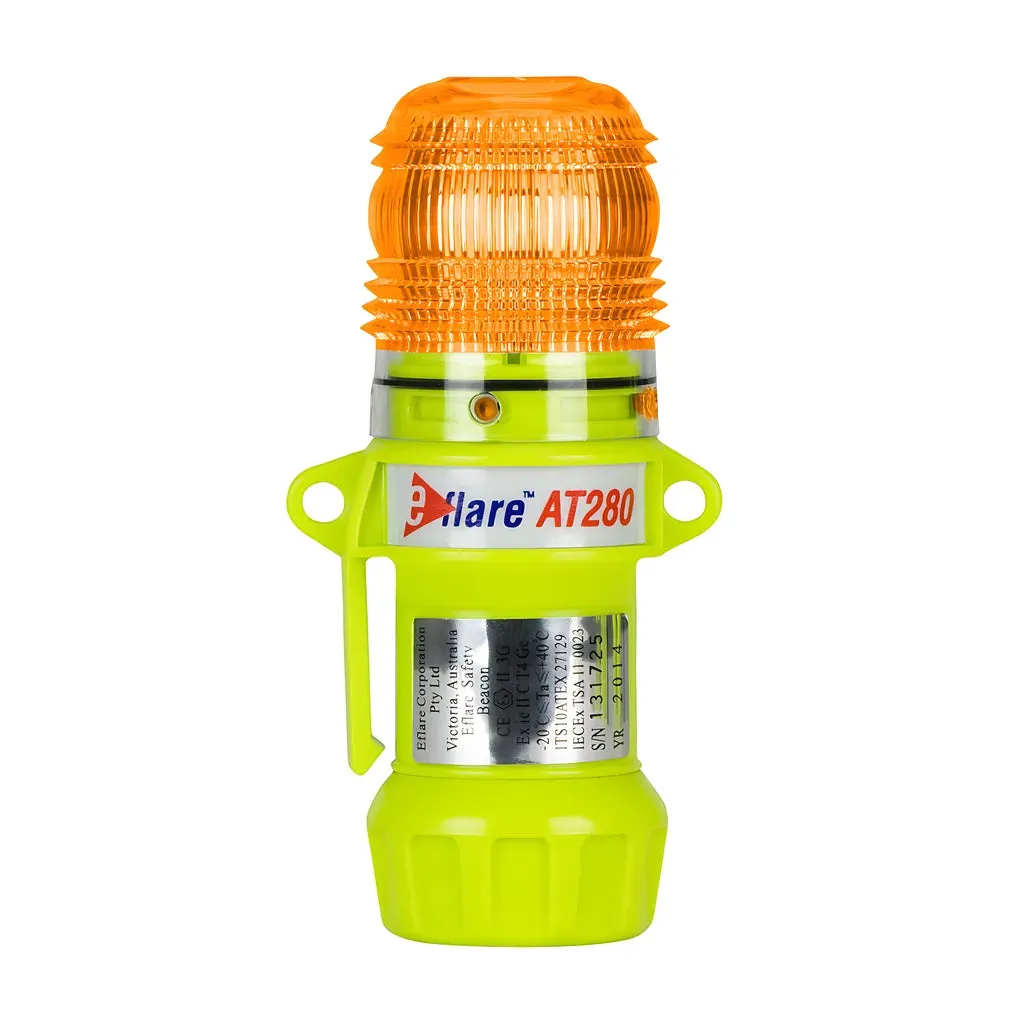 E-flare 939-AT280-A 6" Safety & Emergency Beacon - Flashing / Steady-On Amber