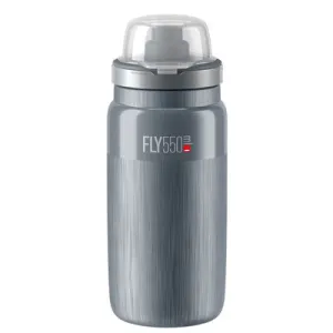 Elite Bottle, Fly Mtb Tex Grey, 550Ml Fly Mtb Tex  Hydration