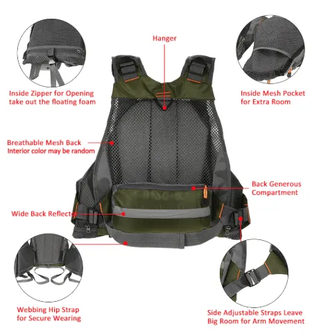 Fishing Life Vest