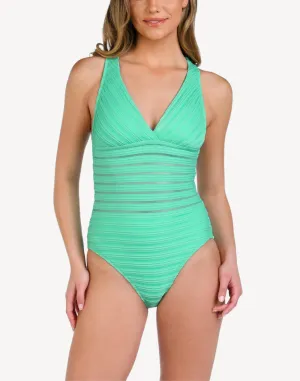 Fluid Crossback One Piece Swimsuit