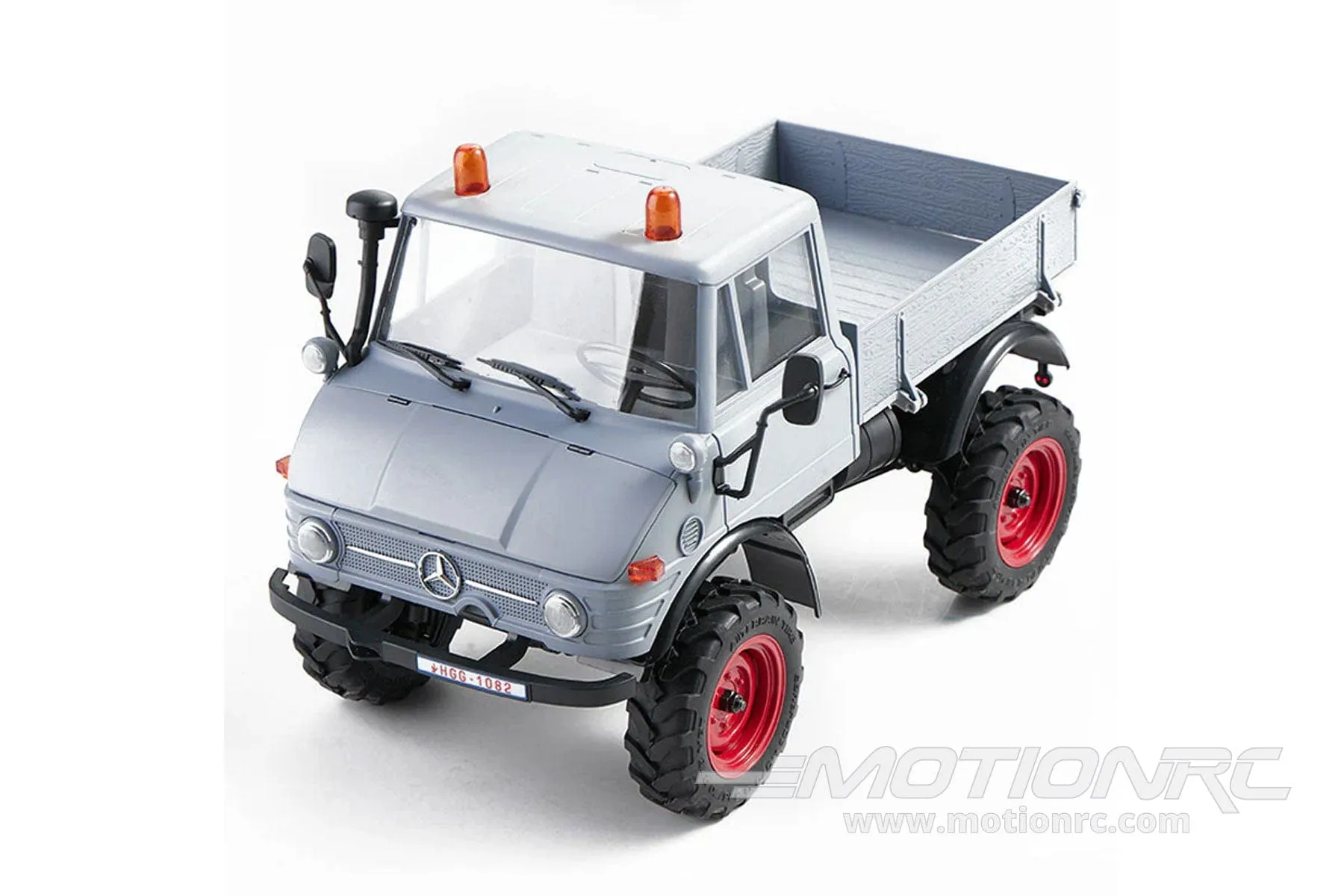 FMS FCX24 Grey Mercedes-Benz Unimog 421 1/24 Scale 4WD Crawler - RTR