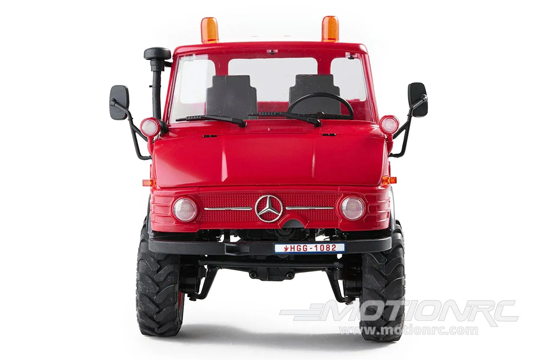 FMS FCX24 Red Mercedes-Benz Unimog 421 1/24 Scale 4WD Crawler - RTR