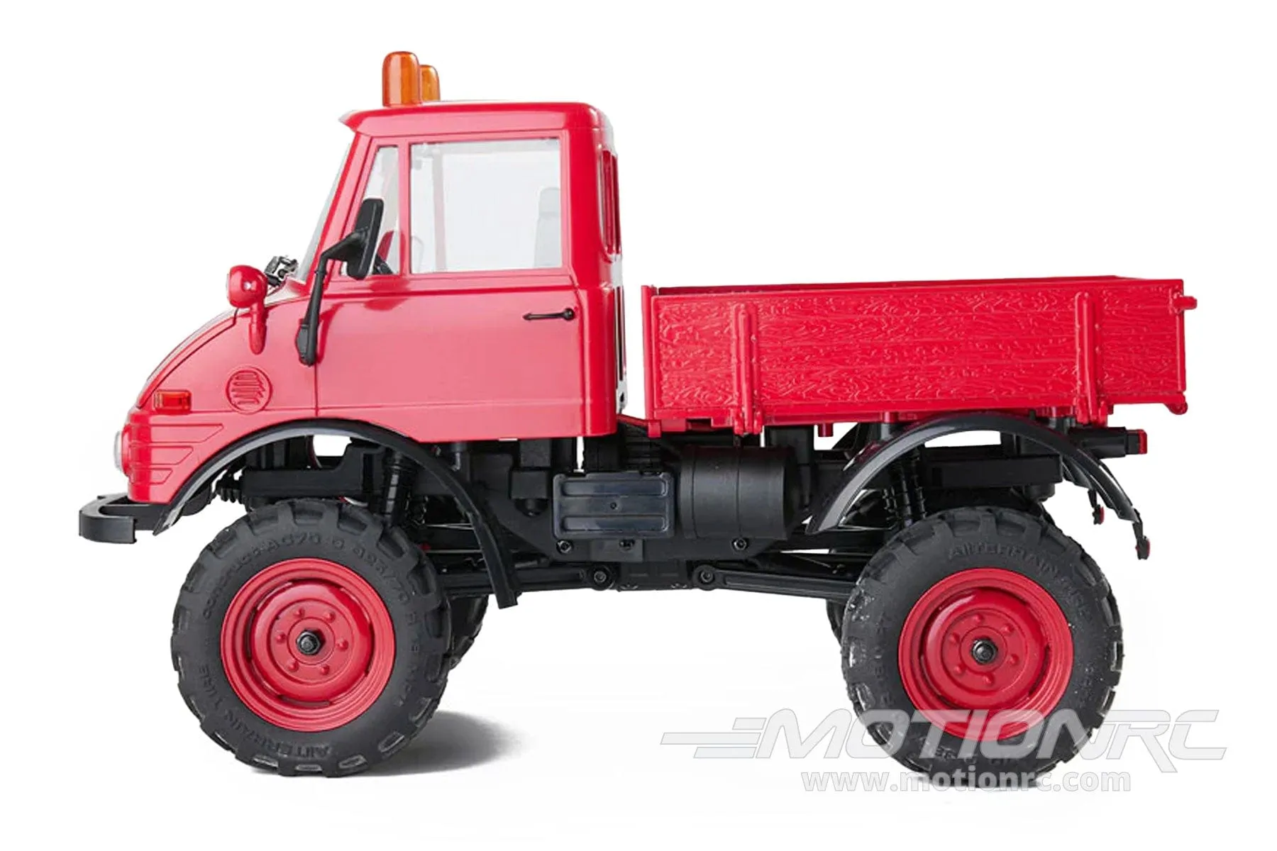 FMS FCX24 Red Mercedes-Benz Unimog 421 1/24 Scale 4WD Crawler - RTR