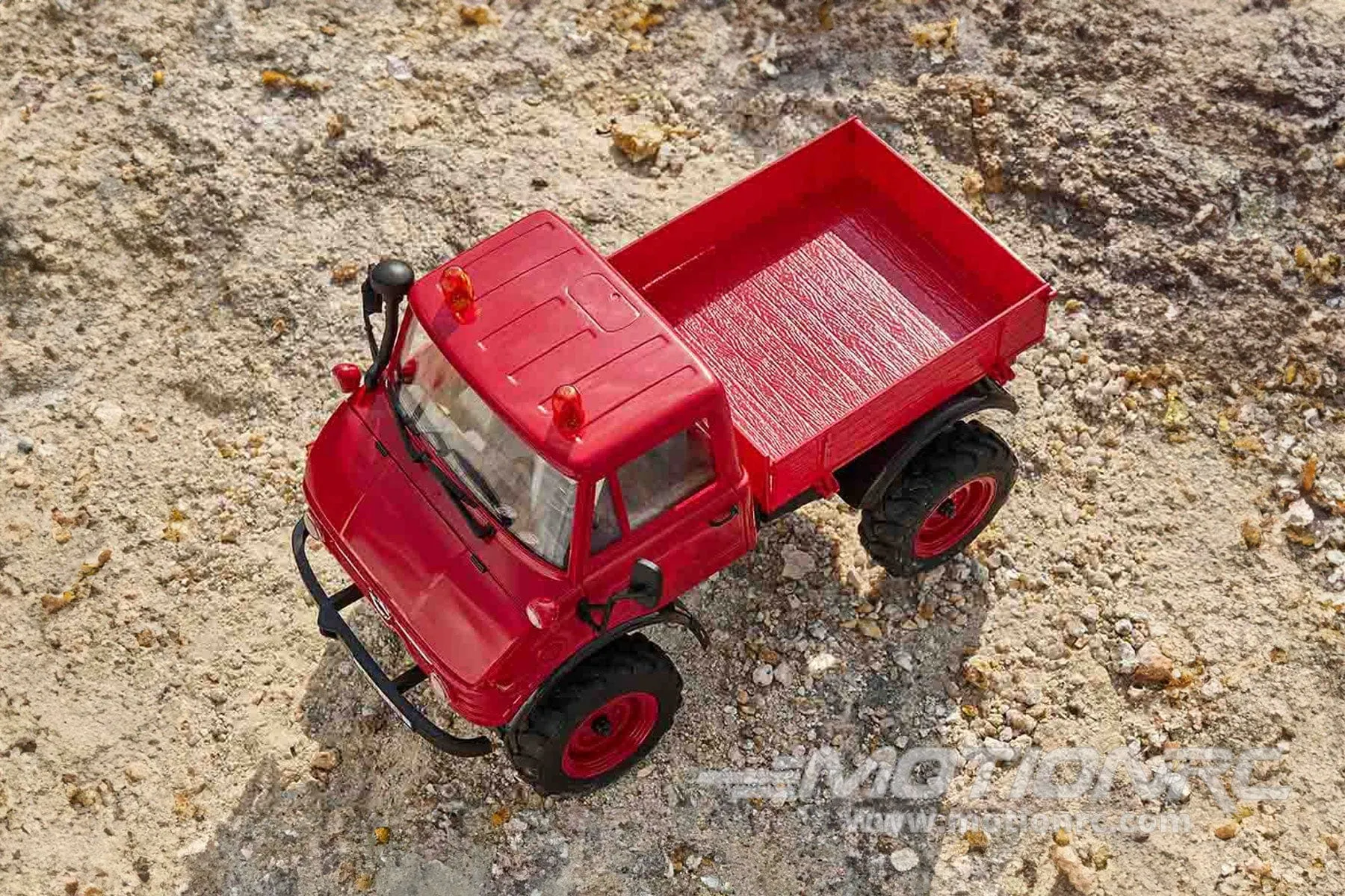 FMS FCX24 Red Mercedes-Benz Unimog 421 1/24 Scale 4WD Crawler - RTR