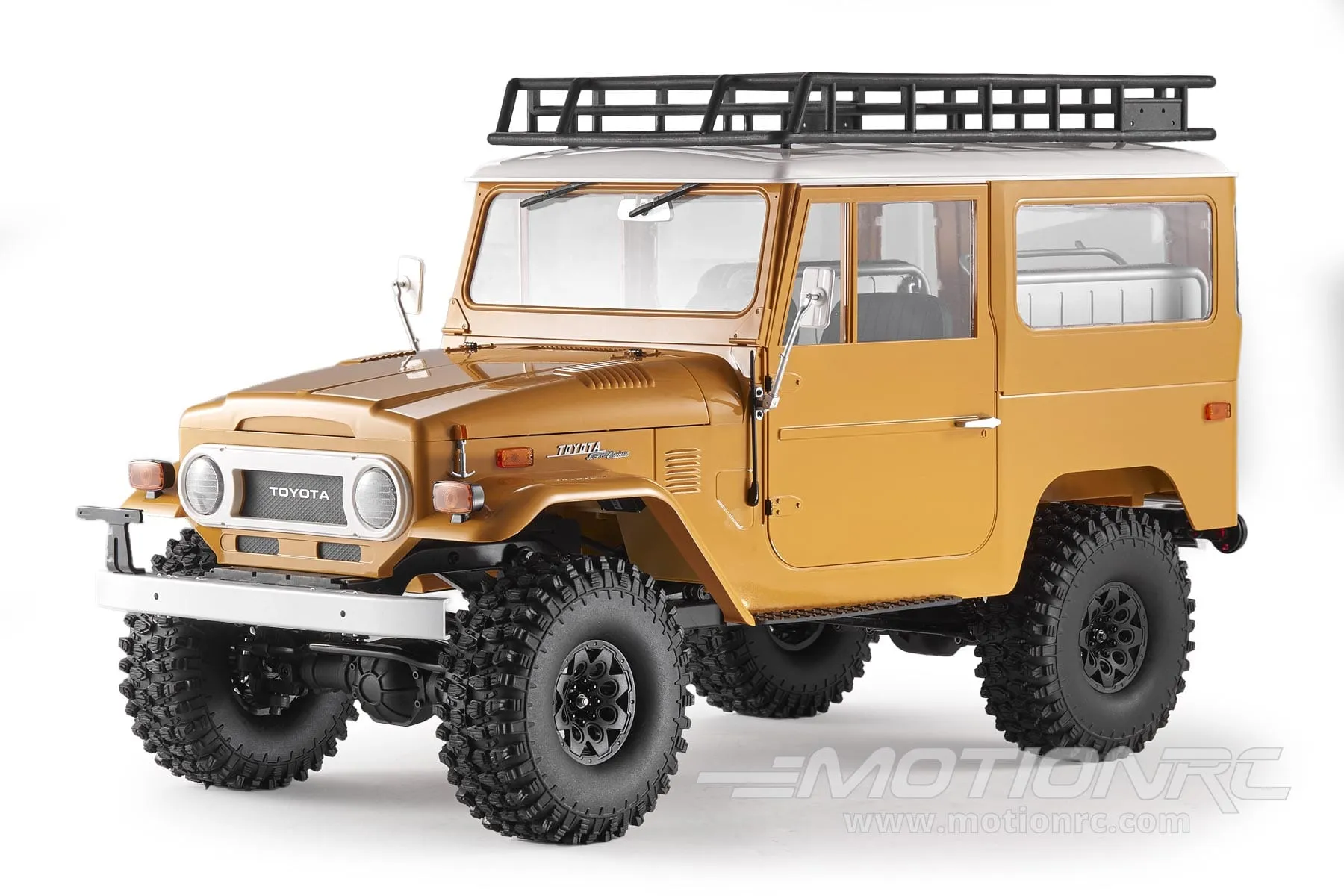 FMS Toyota FJ40 Yellow 1/10 Scale 4WD Crawler - RTR