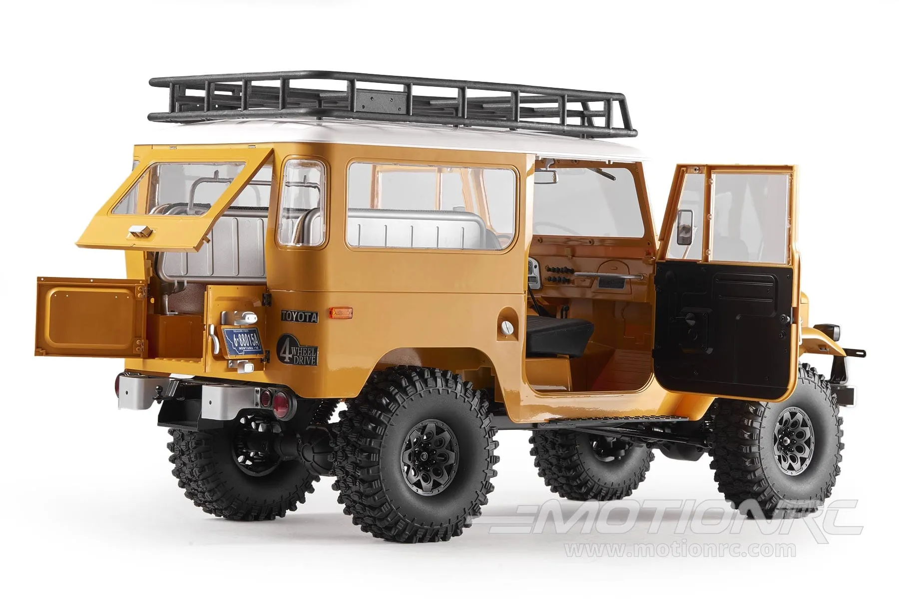 FMS Toyota FJ40 Yellow 1/10 Scale 4WD Crawler - RTR