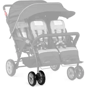 Foundations Replacement Wheel for Foundations Compass Gaggle Quad Stroller - 1 pack