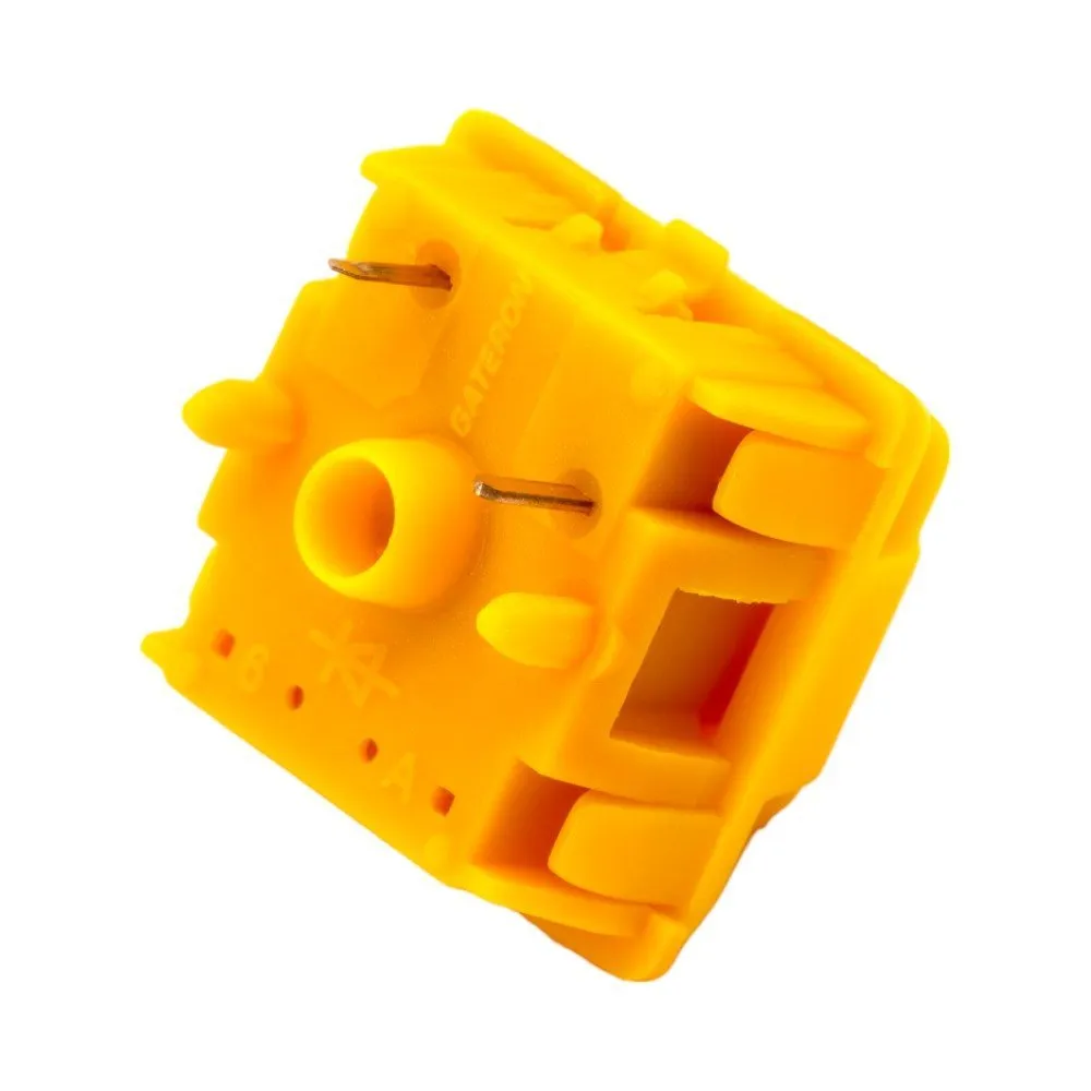 Gateron Golden Yellow Cap V2 | Linear Switch