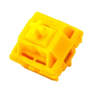 Gateron Golden Yellow Cap V2 | Linear Switch