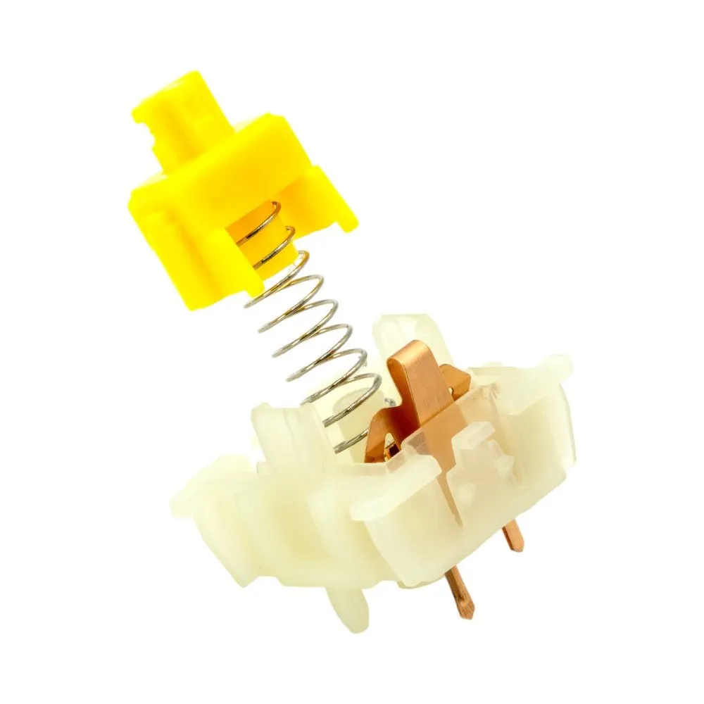 Gateron Milky Yellow Cap V2 | Linear Switch