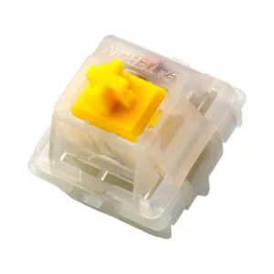 Gateron Milky Yellow Cap V2 | Linear Switch