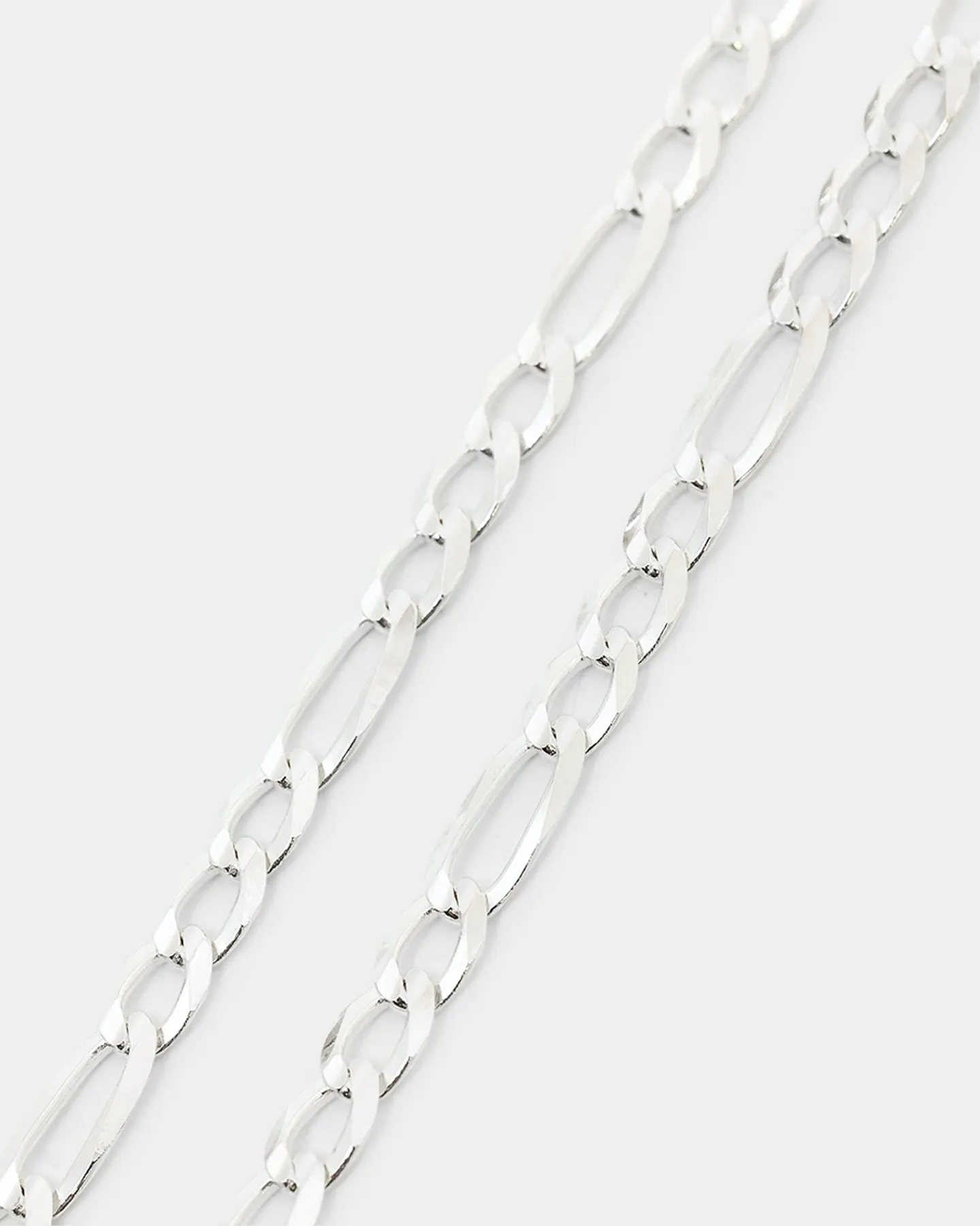 House Of Auric 4.8mm Figaro Chain Sterling Silver