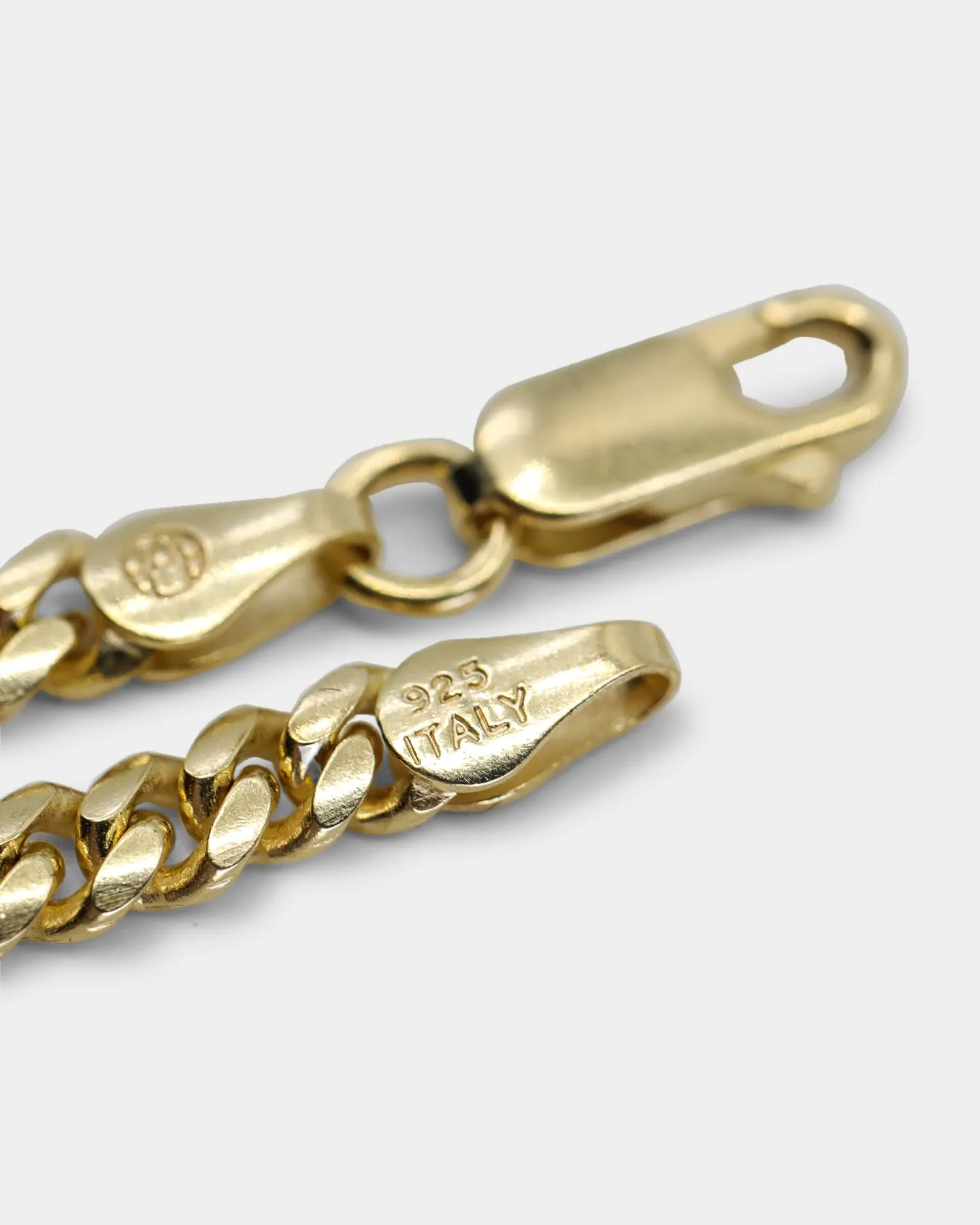 House Of Auric Cuban Link 2.5mm 24" Chain 18K Gold Vermeil
