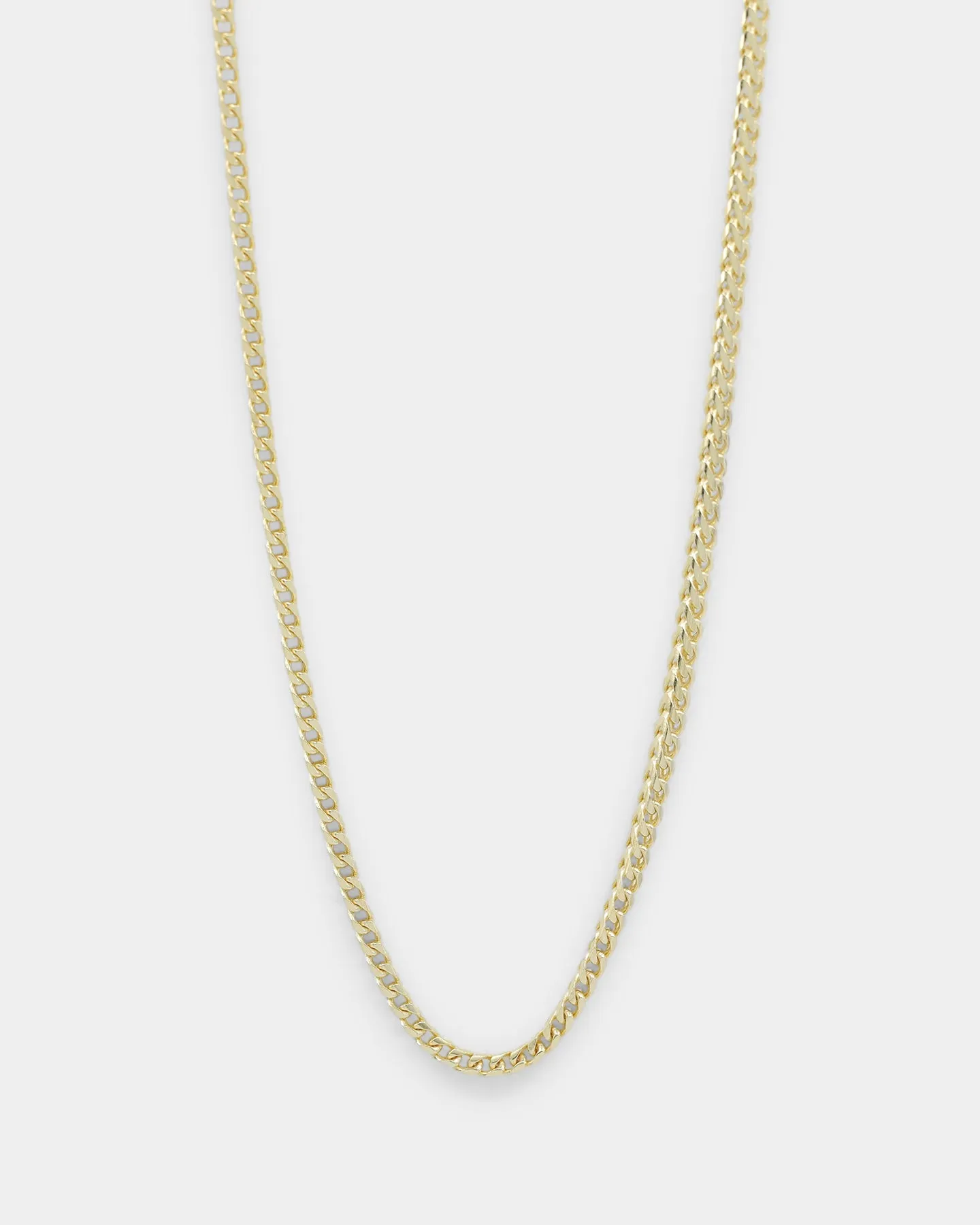 House Of Auric Franco 2.2mm 24" Chain 18k Gold Vermeil