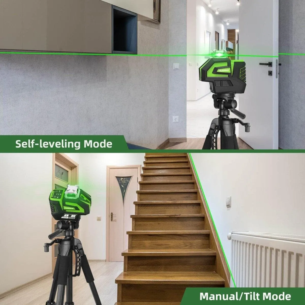 Huepar 7211CG Laser Level