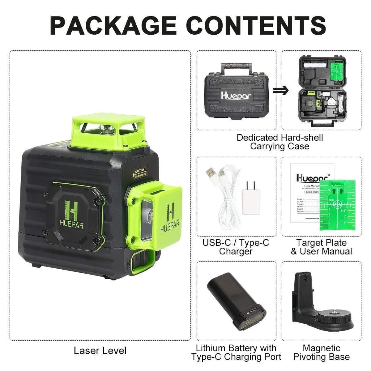 Huepar B02CG Laser Level