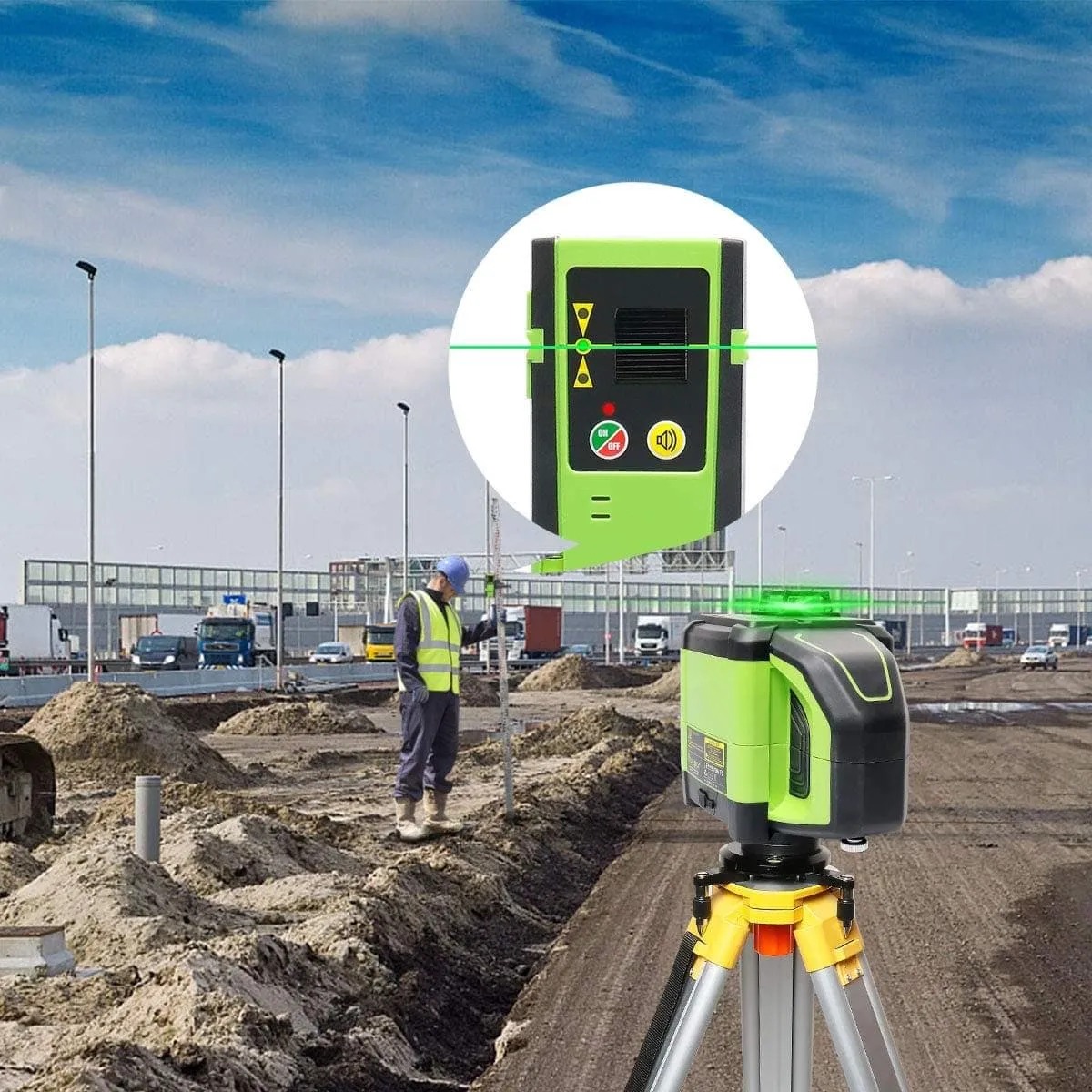 Huepar DT03CG  Laser Level
