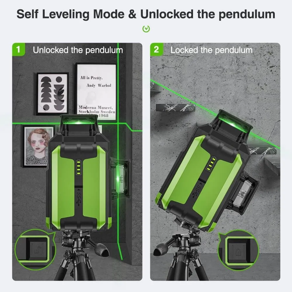 Advanced Huepar LS03CG Green Laser Level for Precision and Efficiency