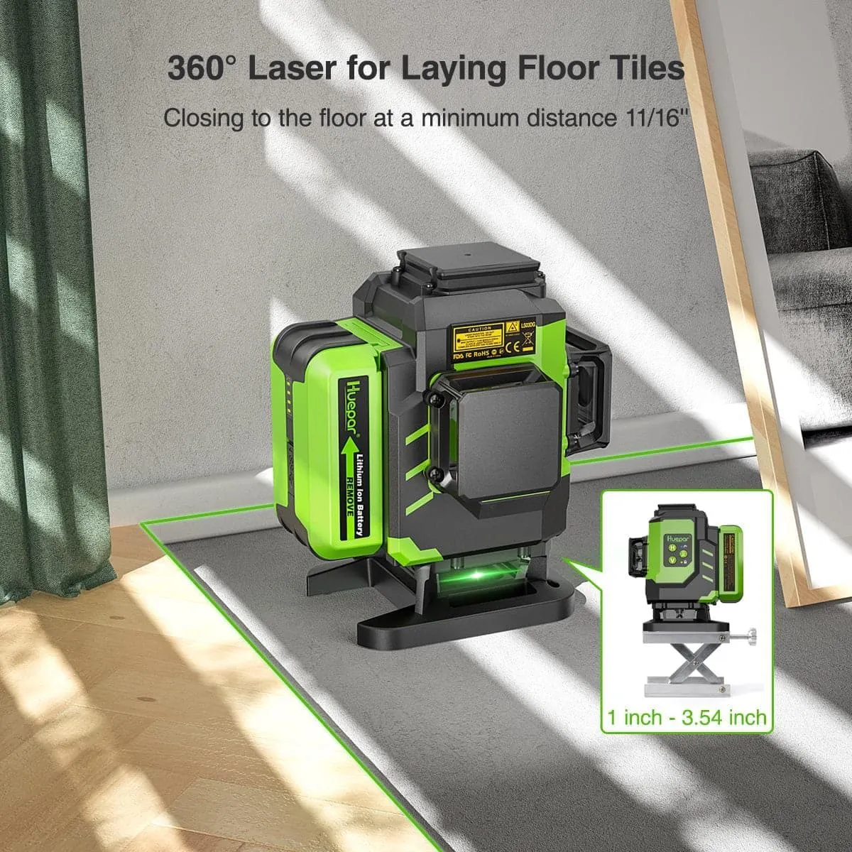 Huepar LS03DG Laser Level