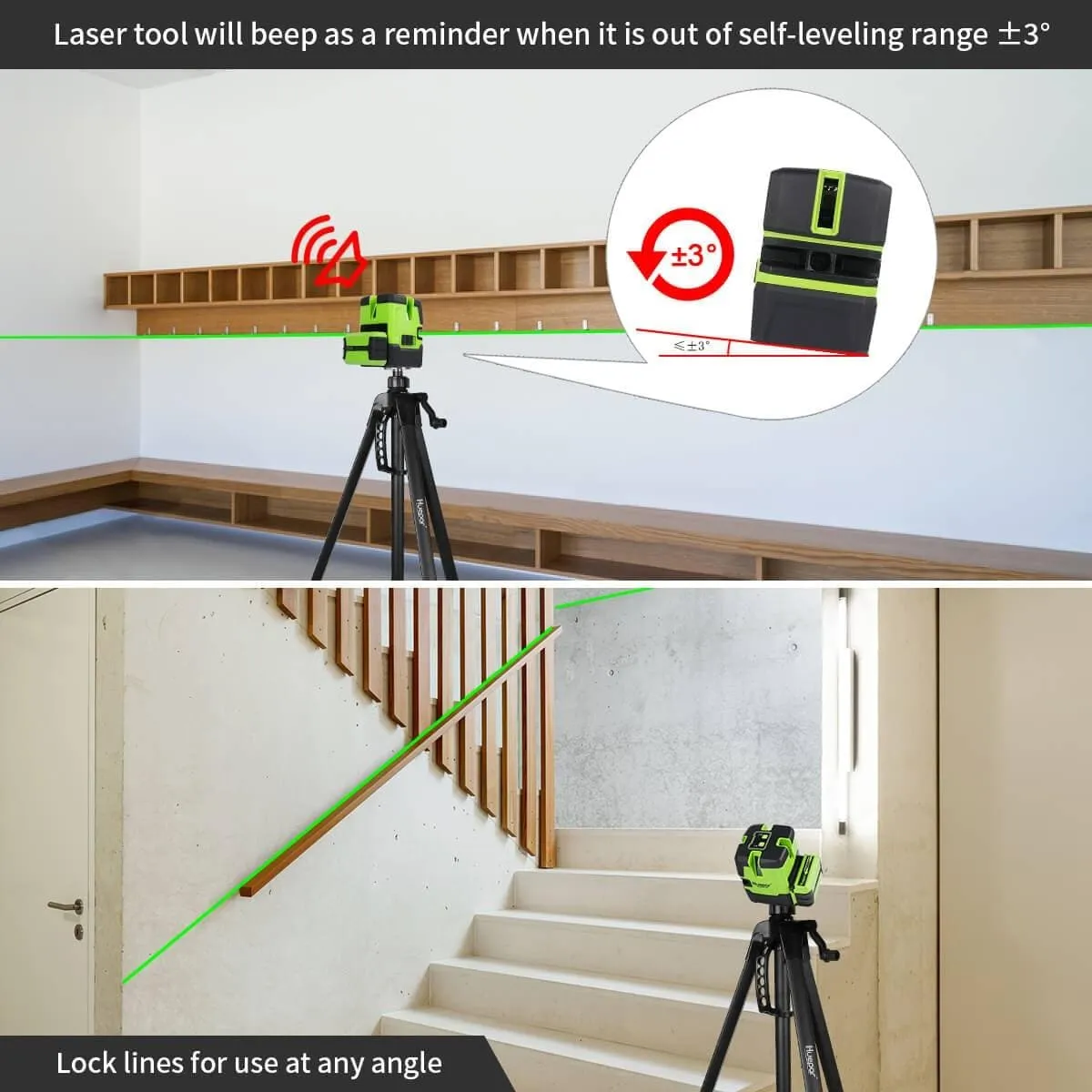 Huepar NT411G Laser Level