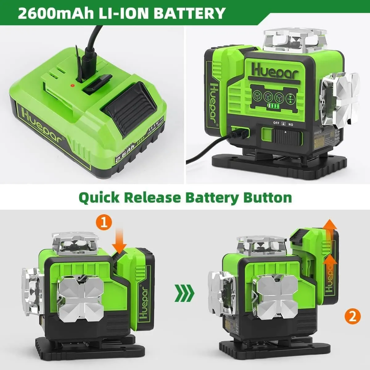 Huepar P04CG Laser Level
