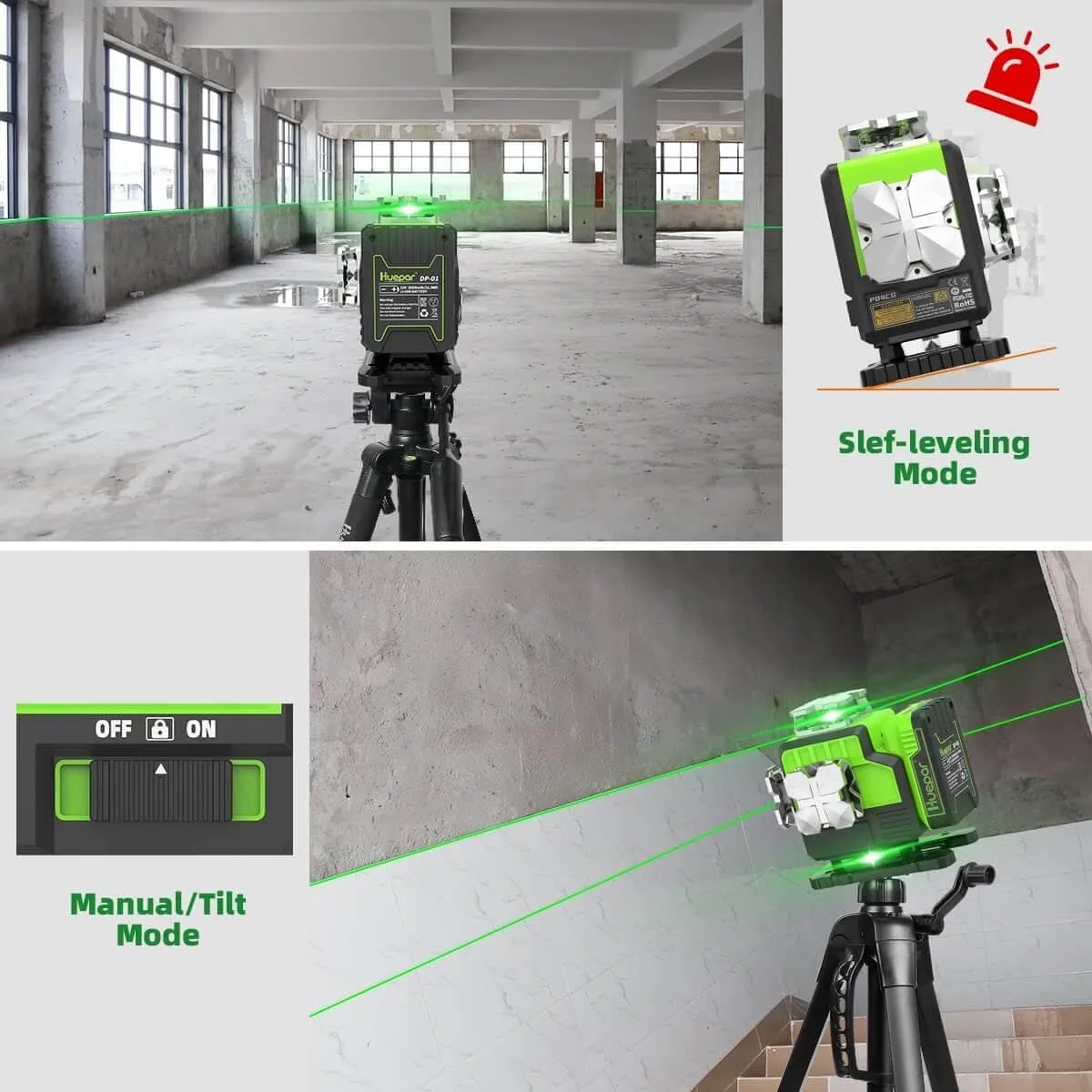 Huepar P04CG Laser Level