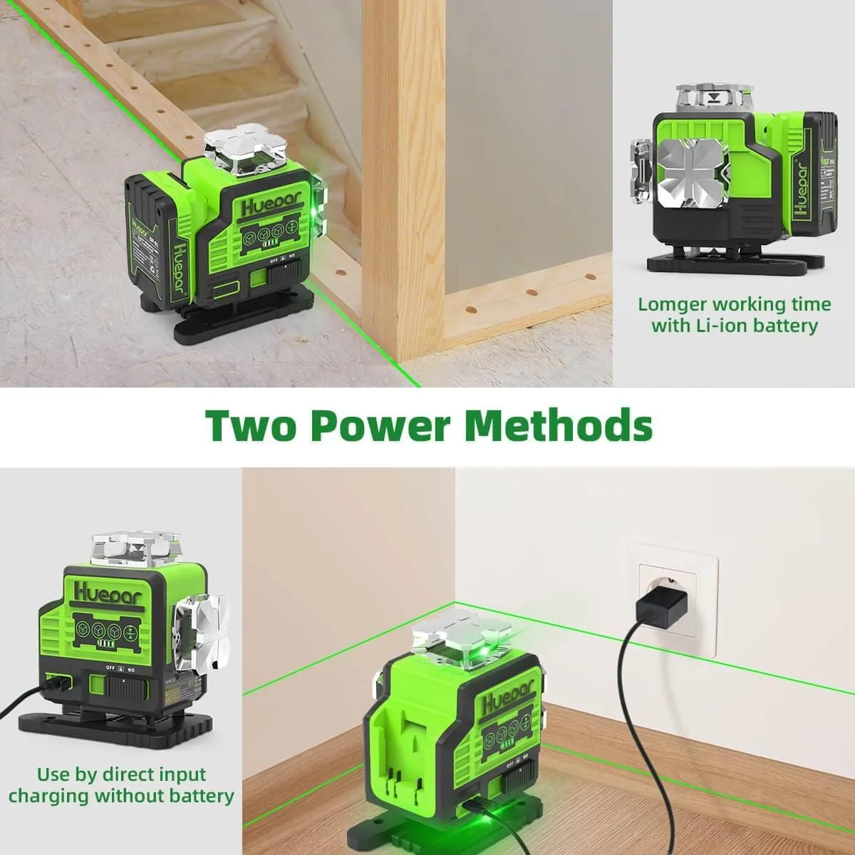 Huepar P04CG Laser Level