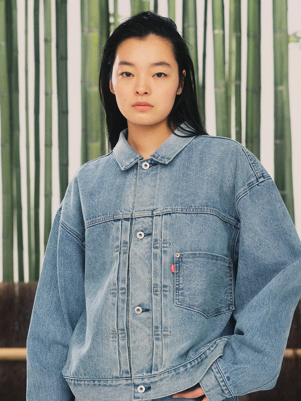 LEVI'S® x BEAMS SUPER WIDE トラッカージャケット