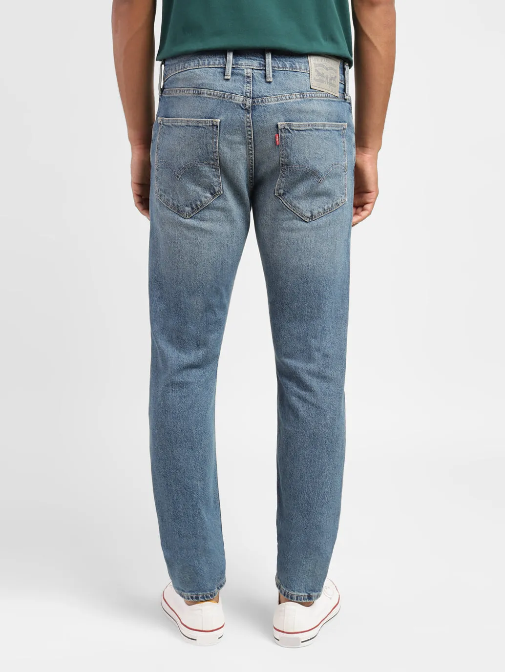 Men's 512 Blue Slim Fit Mid Rise Jeans