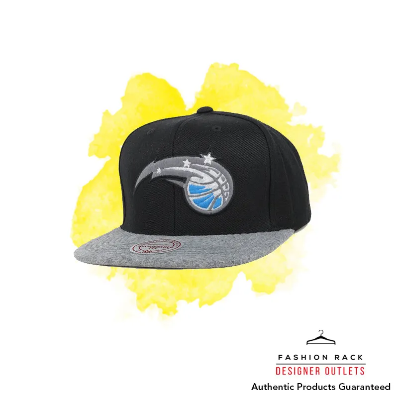 Mitchell & Ness Fuzz 2 Tone Snapback Orlando Magic Black/Grey