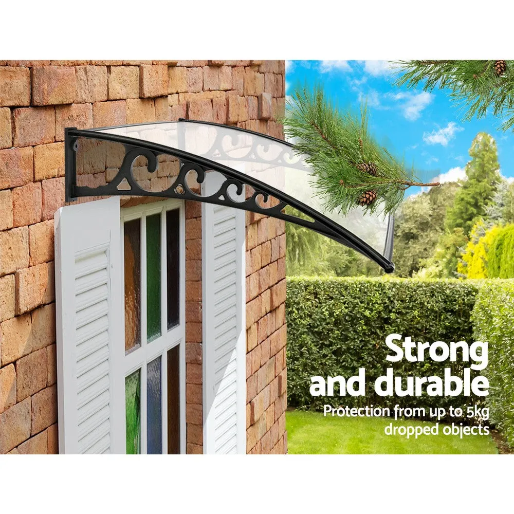 Outdoor DIY Door Window Awning French Style Cafe Canopy Sun Shield Rain Cover 1 x 1.5m