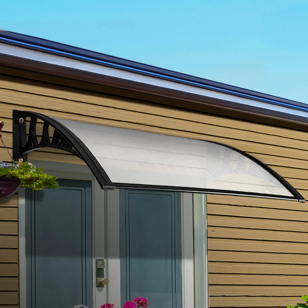 Outdoor DIY Door Window Awning French Style Cafe Canopy Sun Shield Rain Cover 1 x 1.5m