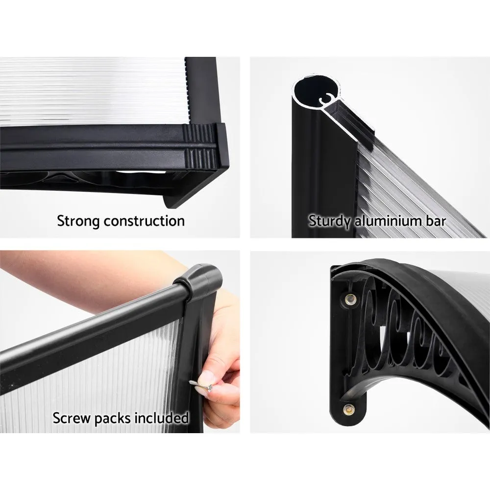 Outdoor DIY Door Window Awning French Style Cafe Canopy Sun Shield Rain Cover 1 x 1m