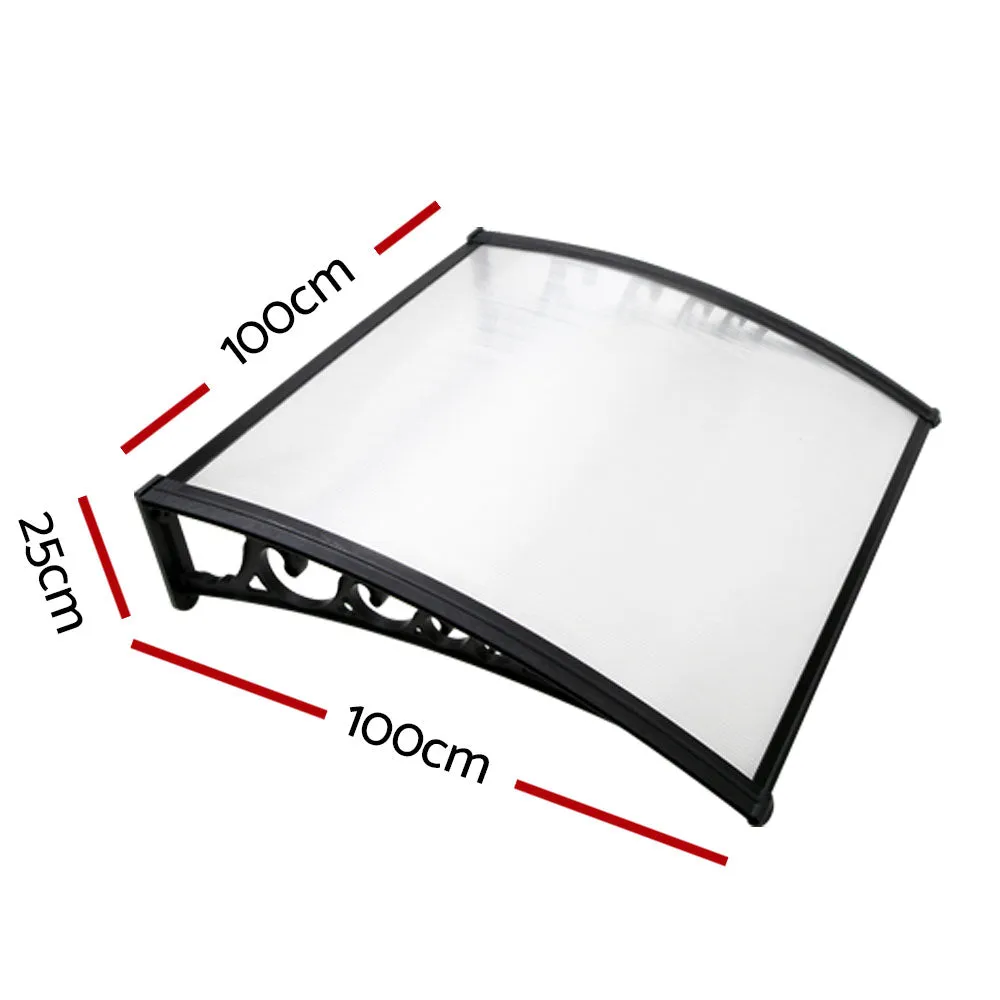 Outdoor DIY Door Window Awning French Style Cafe Canopy Sun Shield Rain Cover 1 x 1m