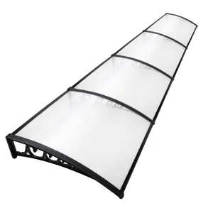 Outdoor DIY Door Window Awning French Style Cafe Canopy Sun Shield Rain Cover 1 x 4m