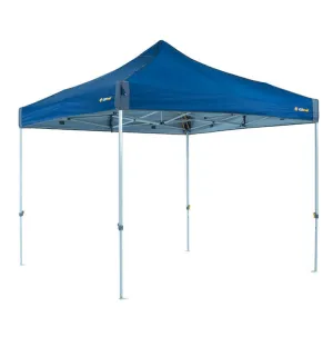 OZtrail Deluxe 3.0 Gazebo with Hydro Flow | Blue