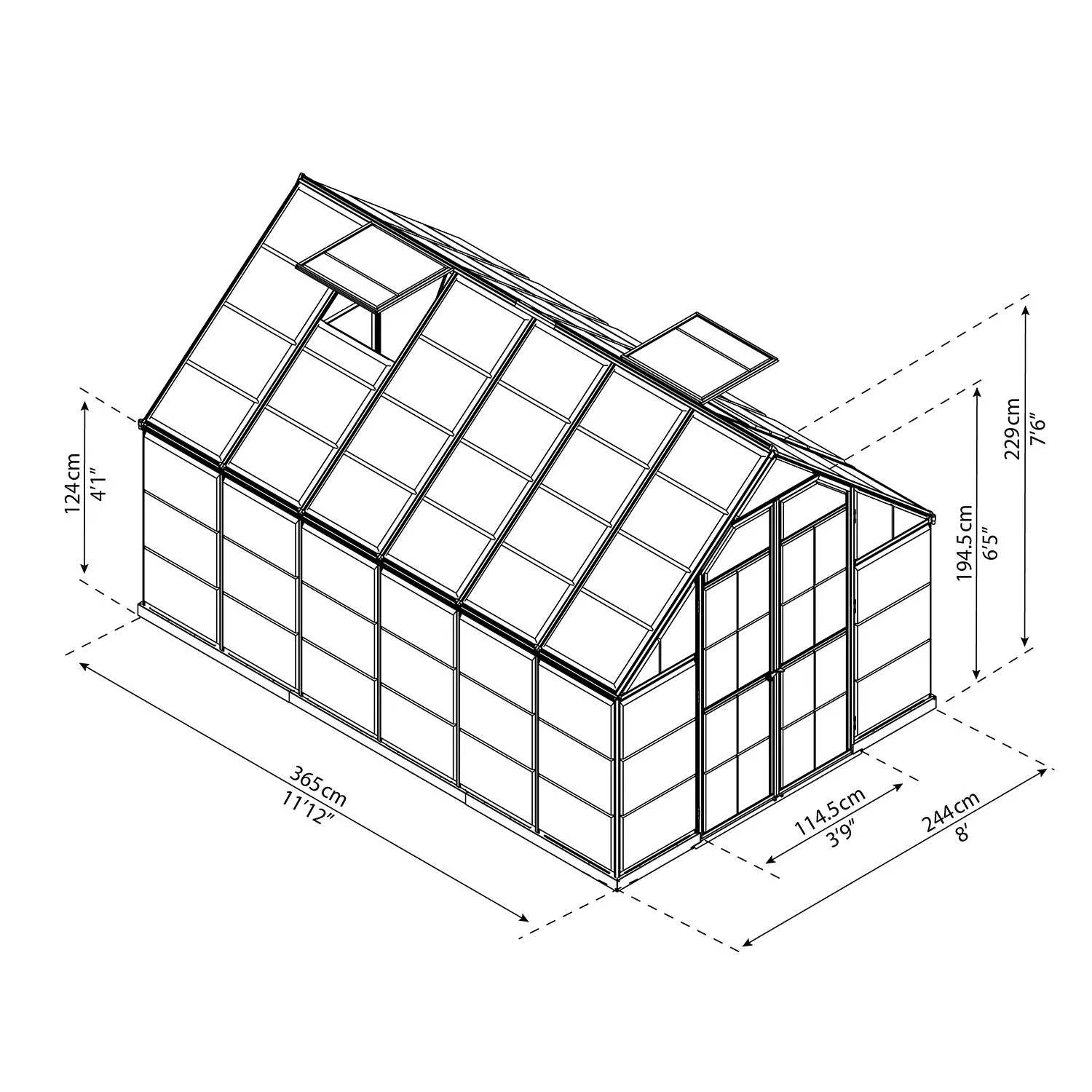 Palram Canopia Octave Greenhouse