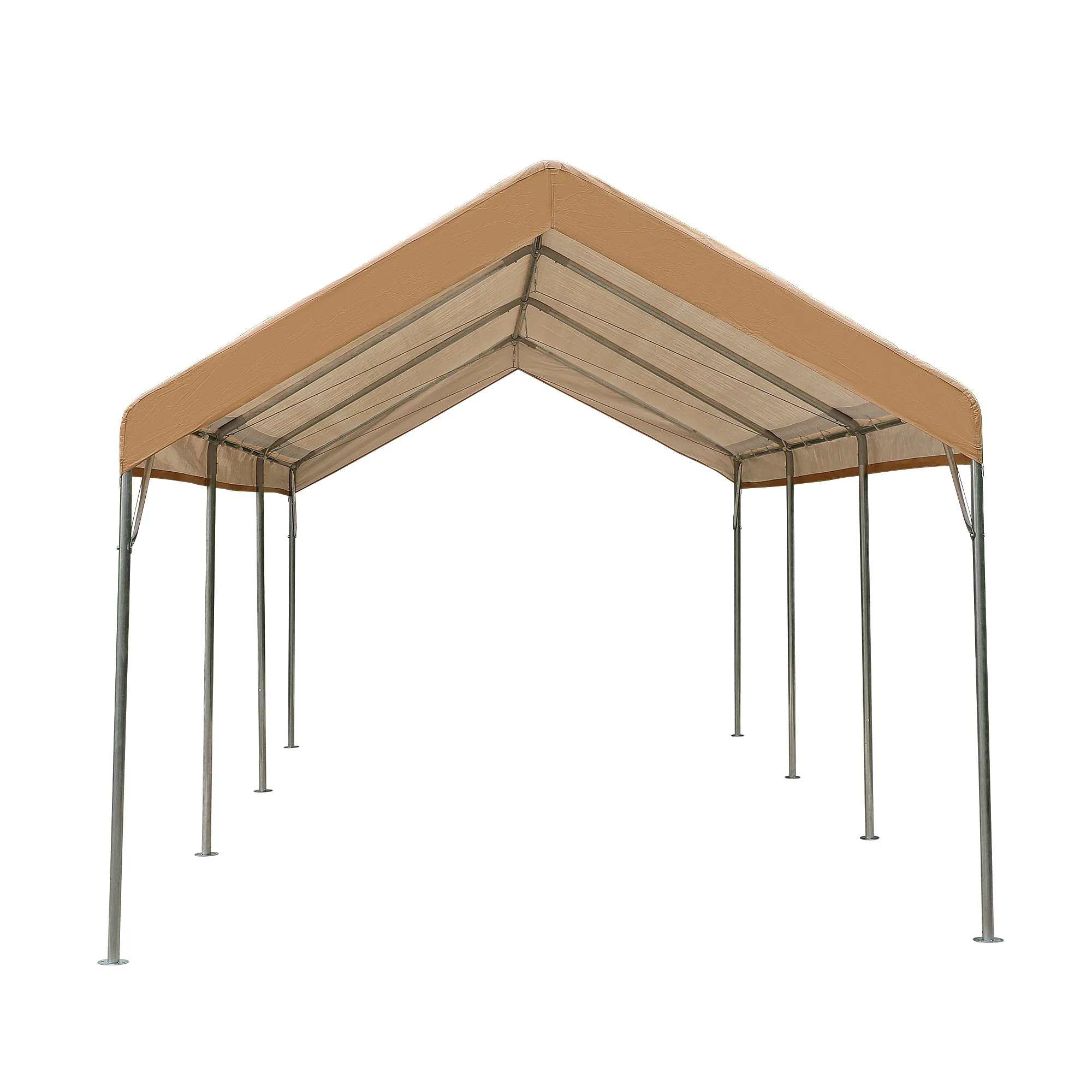PHI VILLA 10x20 ft Heavy Duty Carport Car Canopy Instant Garage Party Tent
